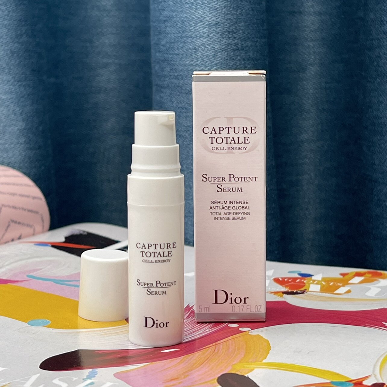 Dior Dio Muscle Live Resistance Essence 5ml Trial Pack Anti - Age Acquisition Anti - wrinkle Moisture Repair Clear