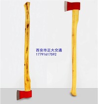 Pointed Steel Ax Fire Fighting Ax Tool Fire Taiping Ax Fire Fighting Xian Traffic Fire Fighting Equipment Pointed Ax New Product Protection