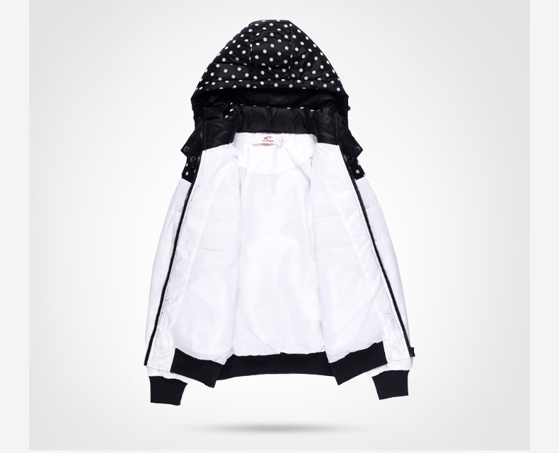 Sage mùa thu và mùa đông áo khoác cotton nữ 2018 mới ấm áp ngắn phần cotton áo khoác cotton trùm đầu cotton áo khoác nữ - Quần áo độn bông thể thao áo phao nam 2020