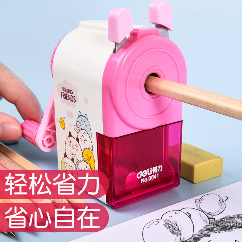 得力0641自动削笔机,轻松削笔的秘密-卷笔器-淘宝好物网