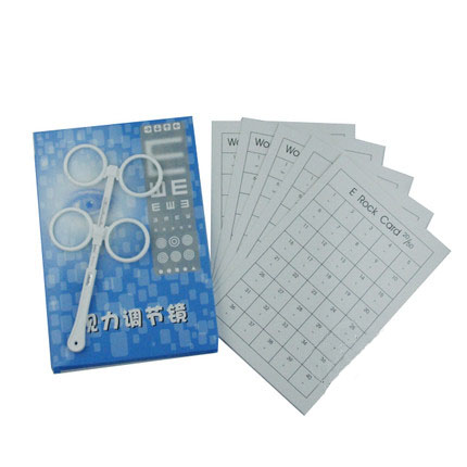 Two - sided mirror remake mirror shoot near - long view weak vision training butterfly mirror with adjustable visual card pupil distance of 200