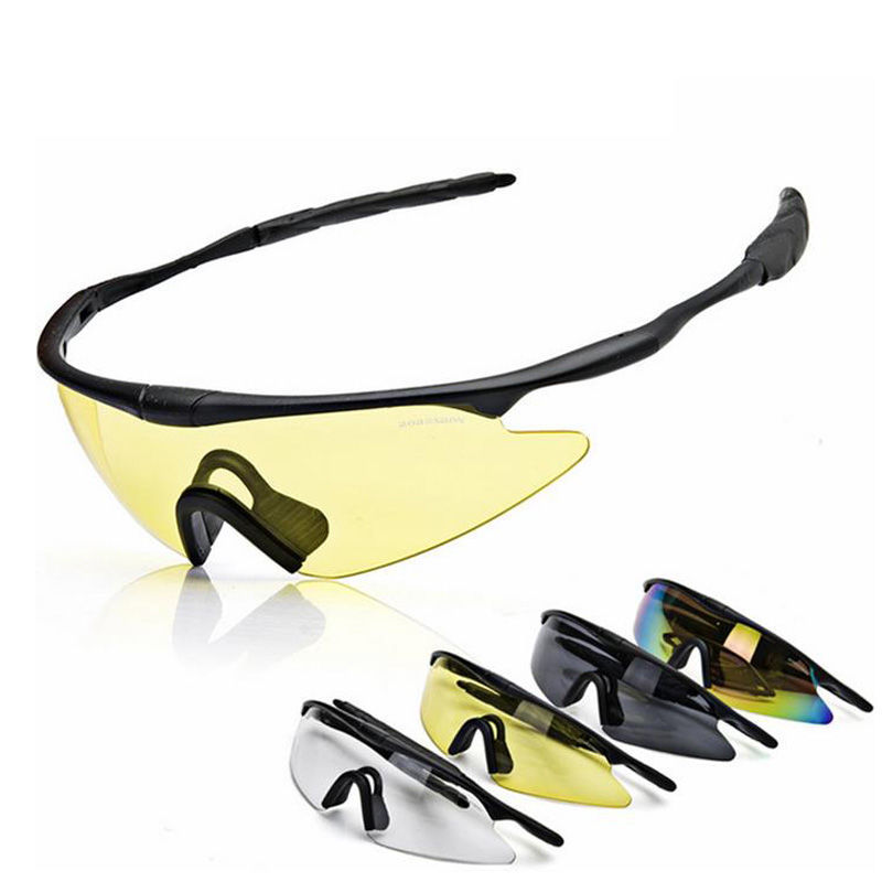 Special Forces Tactical Goggles Outdoor Sports Riding Goggles Windproof Anti-pressure Ski Motorcycle Army Fan CS Glasses