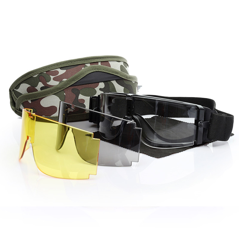 Tactical Goggles Military Special Forces Shooting Bulletproof and Sand Goggles Motorcycle Ride Windproof Glasses