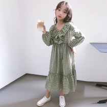 Girls early spring one-piece dress girls autumn clothes This year the new Yangqi girls spring clothing 2022 new school season