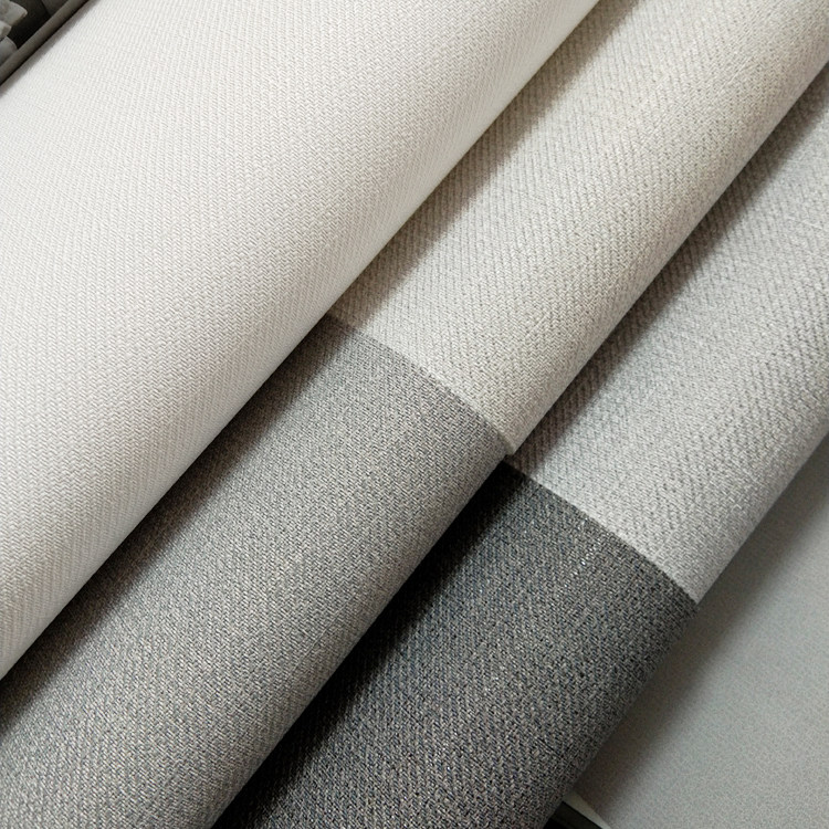 Korean wallpaper scrubable wallpaper LH simple plain color Nordic ins style bedroom living room shades of advanced gray modern