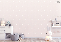 Spot South Korea LG wallpaper scrubbed wallpaper light gray pink purple cute peach heart childrens room bedroom AB version