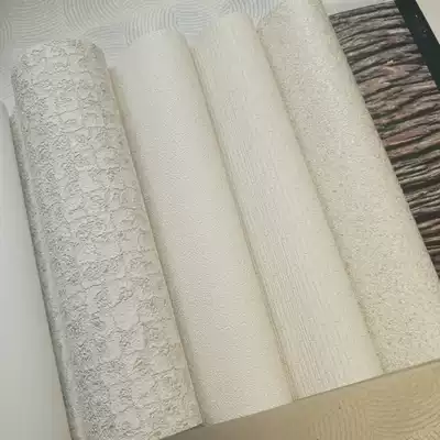 South Korea 4U wallpaper warm beige texture cloth pattern dark pattern wild modern simple living room scrub wallpaper Nordic