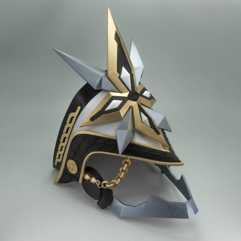 Genshin Impact Fool's Guild Executive Officer Captain Capitanio Helmet Headwear Cosplay Props Accessories