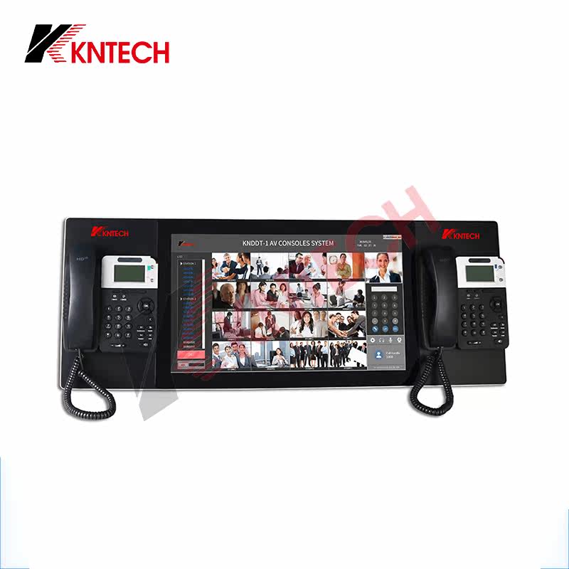 Industrial-grade touch screen dispatching platform video dual-controller video scheduling telephone dispatching center control platform
