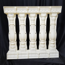 Cast-in-place balcony railing mold Roman column mold Vase column model Lotus seahorse small Roman column mold