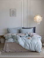 100 Хлопковые высокие ветви-алиса синий