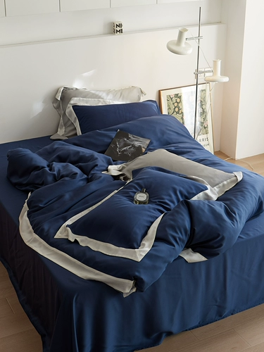 Комплект для обучения математике, шелковая кровать, простыня, одеяло, покрывало, 4 предмета