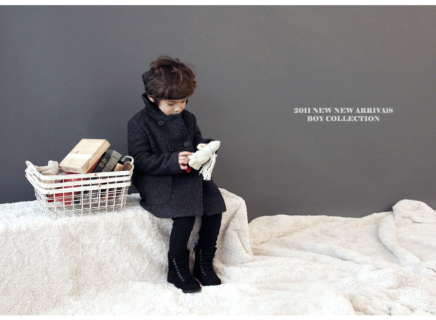 Manteau pour garcon en laine - Ref 2161381 Image 27