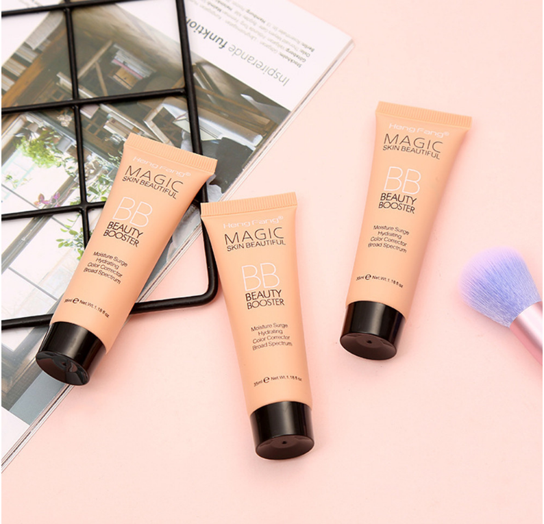Hengfang bb cream brightens skin long-lasting, not easy to take off makeup, natural white nude makeup, waterproof, moisturizing, oil control, concealer, repairing face, easy to apply