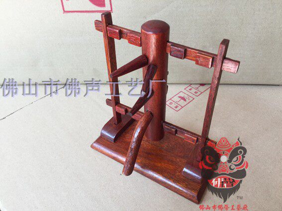 Super Value Popular Mini High-Quality Wooden Dummy Model Small Ornament Redwood Dummy Stand Wing Chun Martial Arts Gift Collection Present