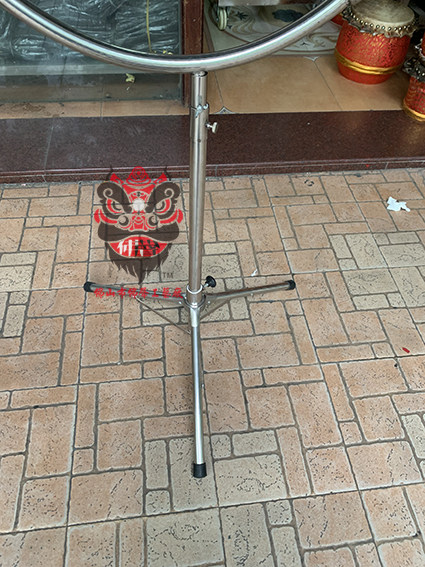 Great Value Popular Lion Awakening Gong Rack Lion Dance Props Stainless Steel Independent Split Traditional Performance Lion Dance Dragon Dance Manufacturer