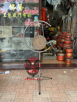 Great Value Popular Lion Awakening Gong Rack Lion Dance Props Stainless Steel Independent Split Traditional Performance Lion Dance Dragon Dance Manufacturer