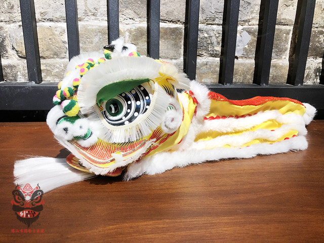 Super Value Popular Chinese Style Foshan Traditional Miniature Lion Head Ornament Lion Dance Puppet Lion Awakening Gift Decoration