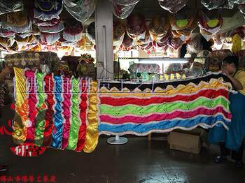 Super Value Popular Foshan Lion Head Traditional Lion Dance Costume Lion Skirt Lion Batch Lion Dance Supplies Performance Props