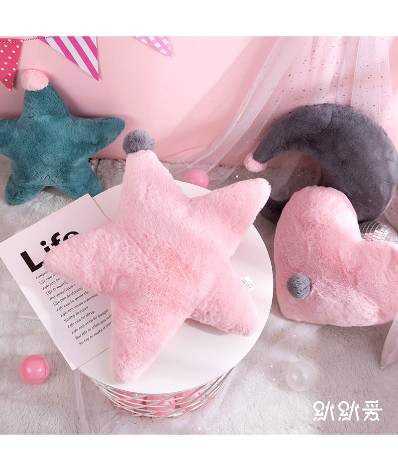 Cô gái ins ròng vương miện màu đỏ gối dễ thương để ngủ với bạn bên cạnh giường lười biếng đệm lớn phòng ngủ gối vương miện trở lại - Trở lại đệm / Bolsters gối và mền 2 trong 1