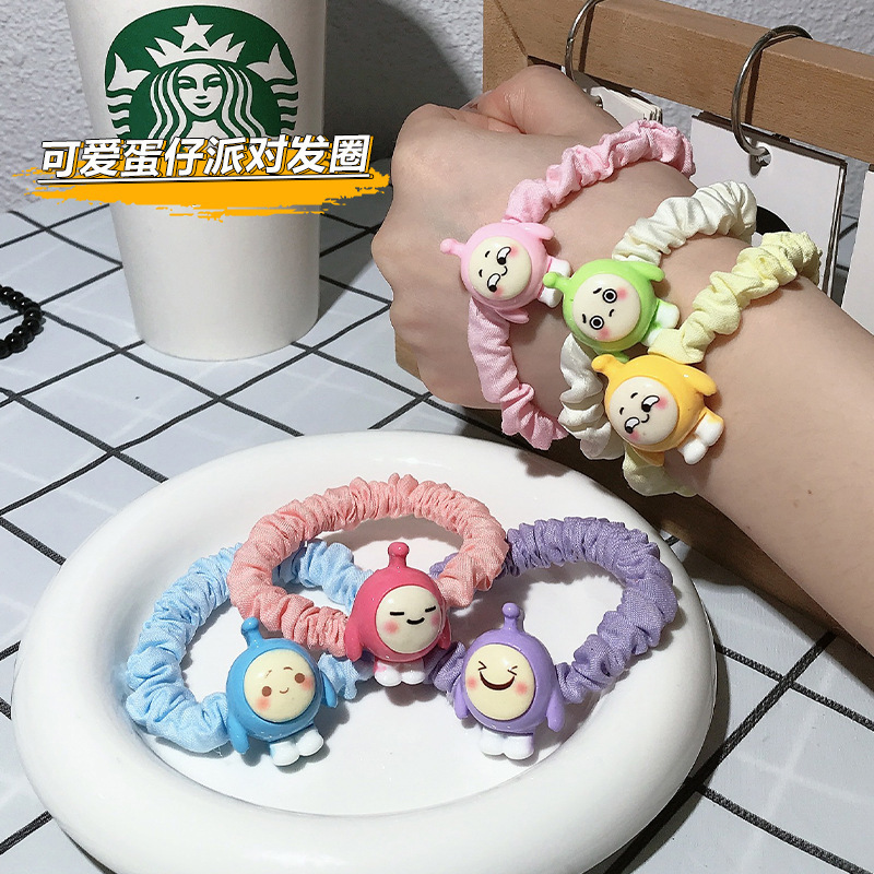 Egg Party Best Friend Bracelet 2024 New Model Two-Person Friendship Pair High-Value Student Party Children's Jewelry for Girls Egg Party Best Friend Bracelet 2024 New Model Two-Person Friendship Pair High-Value Student Party Children's Jewelry for Girls