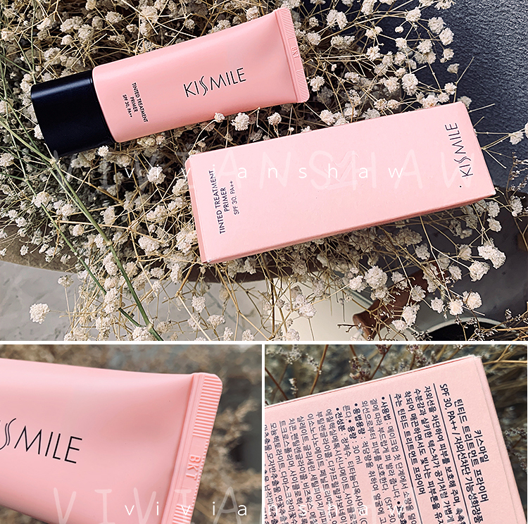 Gói trước khi bán Trang điểm nude tự nhiên kismile hoa nghiên cứu rõ ràng Kem trang điểm trang điểm trước khi trang điểm nền che khuyết điểm 30ml kem che khuyết điểm bb