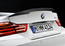 BMW M4 carbon fiber press tail BMW F82 F83 M4 M4 performance carbon fiber tail