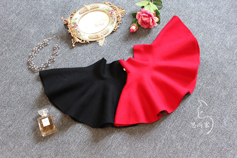 Jupe fillette en mélange - Ref 2049853 Image 32