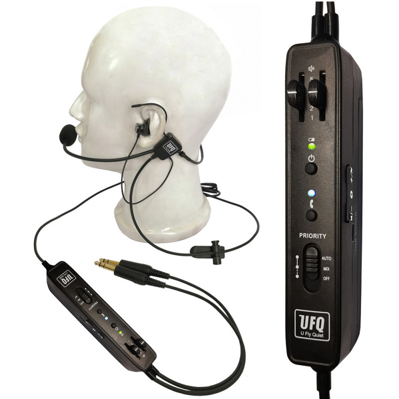 Active Noise Reduction In-Ear Aviator Aviation Headphones Ufq Bt L2 Bluetooth Version New Version