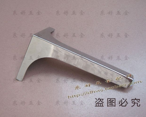 Kẽm hợp kim đồ chân chân chân chân tủ chân phụ kiện nội thất phụ kiện phần cứng chân ghế sofa bàn cà phê chân chân chân giường - Ghế sô pha sofa gỗ nguyên khối
