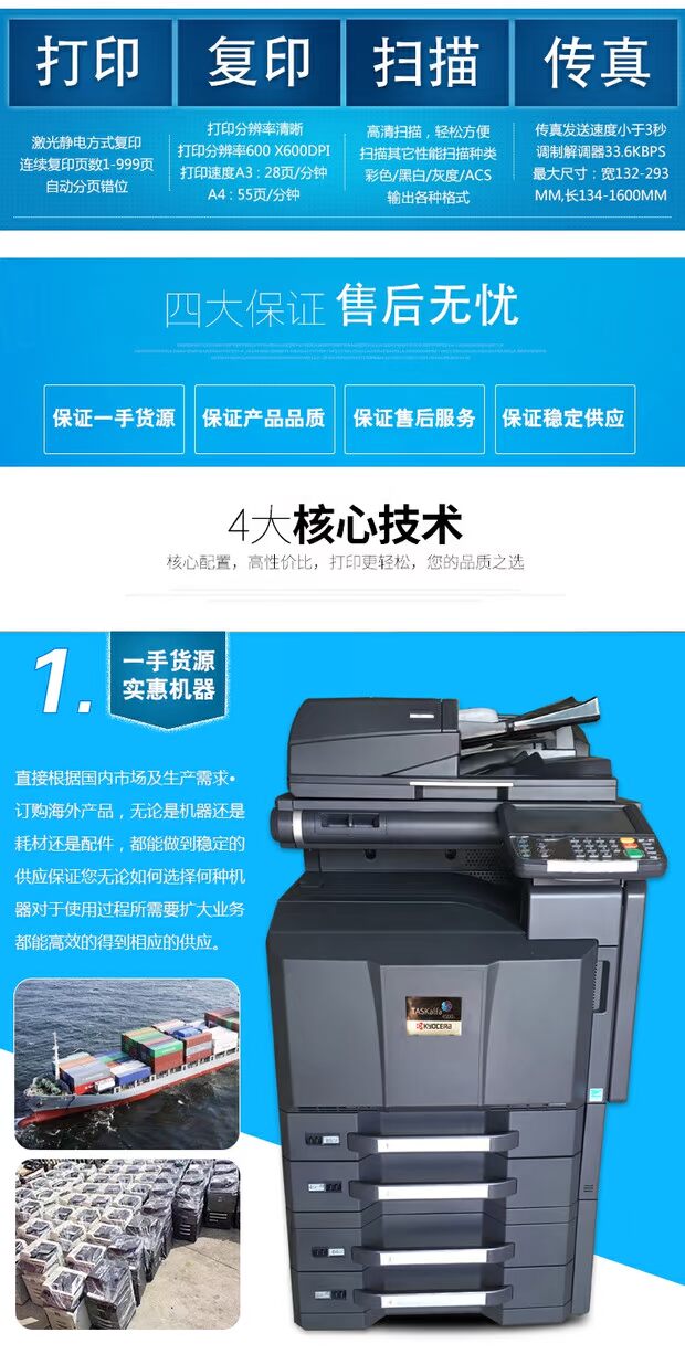 Máy photocopy đen mới 3500 3500i 5500i 4500i 5050 6500i 8000i 5501I - Máy photocopy đa chức năng