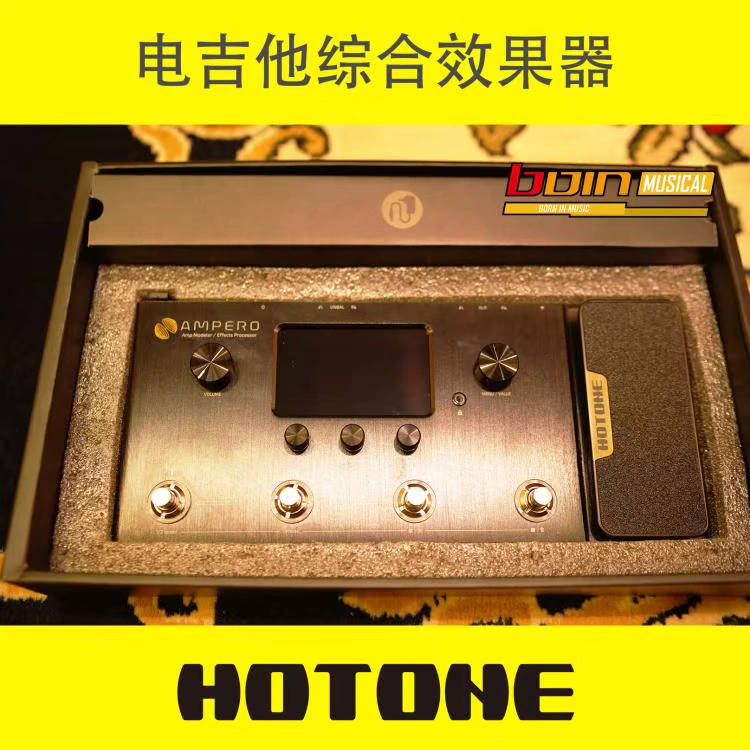 Thiết bị nghe nhạc Bo Hotone ampero MP-100 loa analog mới Thiết bị tích hợp hiệu ứng lấy mẫu IR - Phụ kiện nhạc cụ