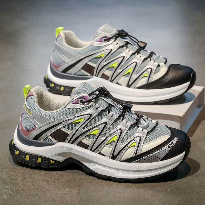 Official Genuine Sports Shoes for Men, New Summer Style Dad Shoes, Mesh Breathable Outdoor Casual Shoes, Hiking and Mountaineering Shoes