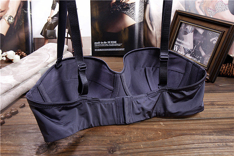 A16 dai*fen полудверный Чашка девушка бюстгальтер гладкий свадьба бюстгальтер сторона получать груди платья нижнее белье 70A75B75D75E 