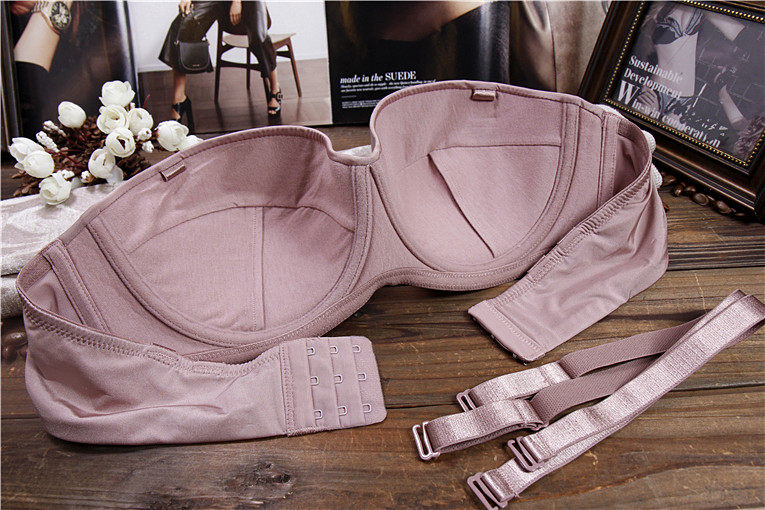 A16 dai*fen полудверный Чашка девушка бюстгальтер гладкий свадьба бюстгальтер сторона получать груди платья нижнее белье 70A75B75D75E 