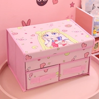 Ешьте торт красивая девушка для хранения ящика