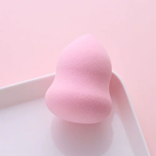 Косметический спонж каплевидный, корейский стиль, латекс, мягкий 9×7×5 см