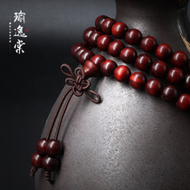 Indian leaflet rosewood hand string 6mm108 Buddha beads female bracelet Men sandalwood hand beads 4mm216