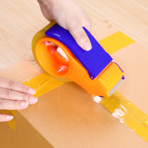 Packing and sealing device 4 8cm thickened transparent tape cutter tape device tape tape machine tape clip