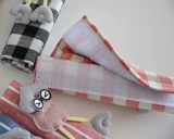 Ткань, защитный чехол, перчатки для ящиков, мультяшная многоцветная лента, защита от столкновений, делается под заказ