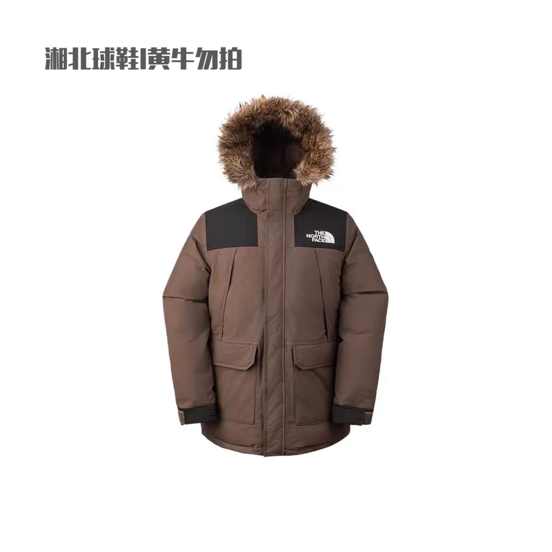 Thenorthface North Face down Jacket Men's Outdoor Waterproof 600 Puff Goose down Mid-Length Nf0A5B195Ex