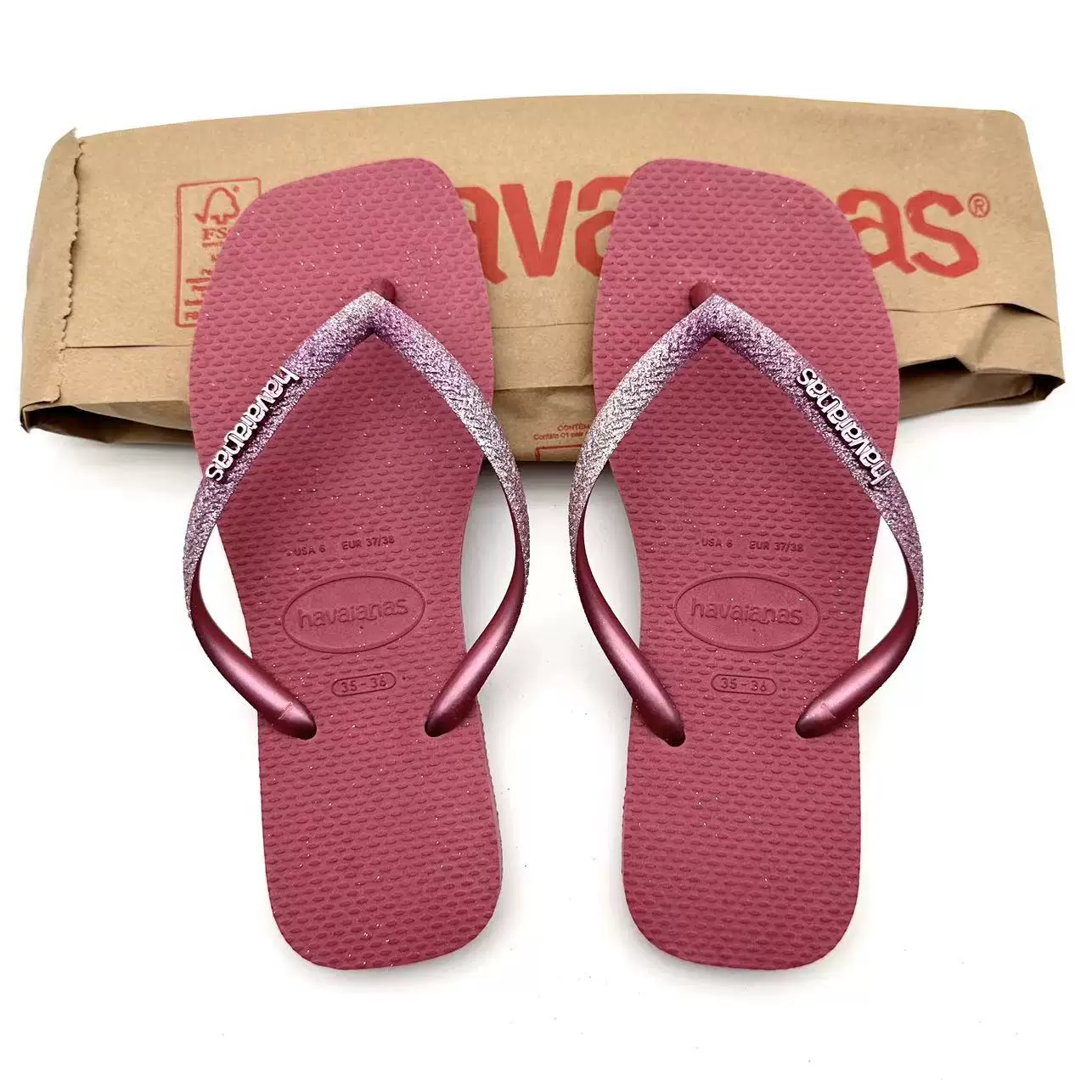 2024 Бразилия Havaianas Slim Square Ms.
