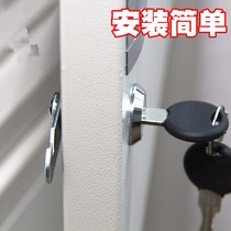 Mechanical cabinet door lock staff locker cabinet drawer box mailbox milk box file cabinet round hole installation