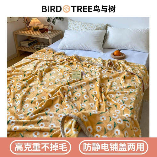 Коралловое зимнее одеяло, диван для сна для школьников, увеличенная толщина