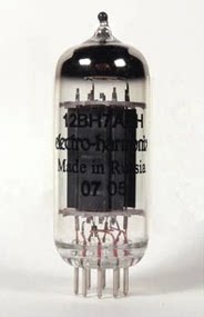 The brand new Russian EH 12BH7 vacuum tube