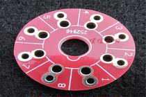 CMC 8 foot electronic tube holder special adapter plate holder diamond ceramic Teflon 8 foot tube base adapter plate