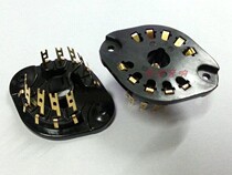 Glued wood ten foot tube holder TUS-Y10 (G silver plated gold plated foot EL156 EL156 ECL11 ECL11 AZ11 AZ11