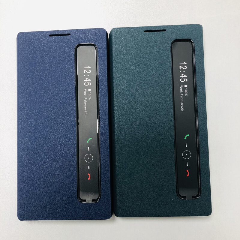 Samsung Mobile Phone S22/S22+ Series S23/S23+ Series S24/S24+ Series S25/S25+ Series S26/S26+ Flip Cover Protective Leather Case Smart S22Ultra/S23Ultra