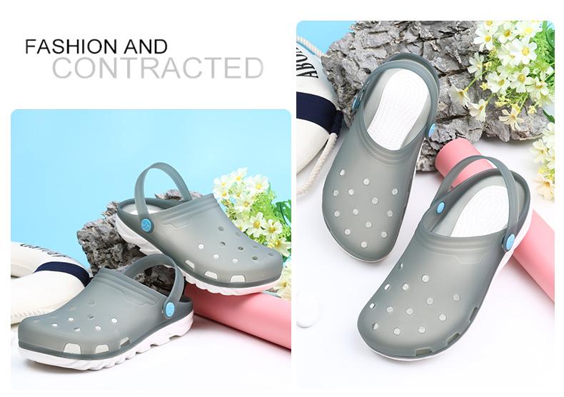 Merampus mùa hè mới cho nam giày chống trượt tốc độ Dit lỗ giày nam dép đi biển giày puma nam
