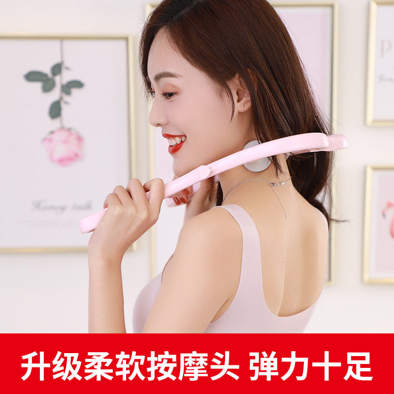 Cervical spine massager cervical spine massager multifunctional neck massager double ball press fitness massage equipment
